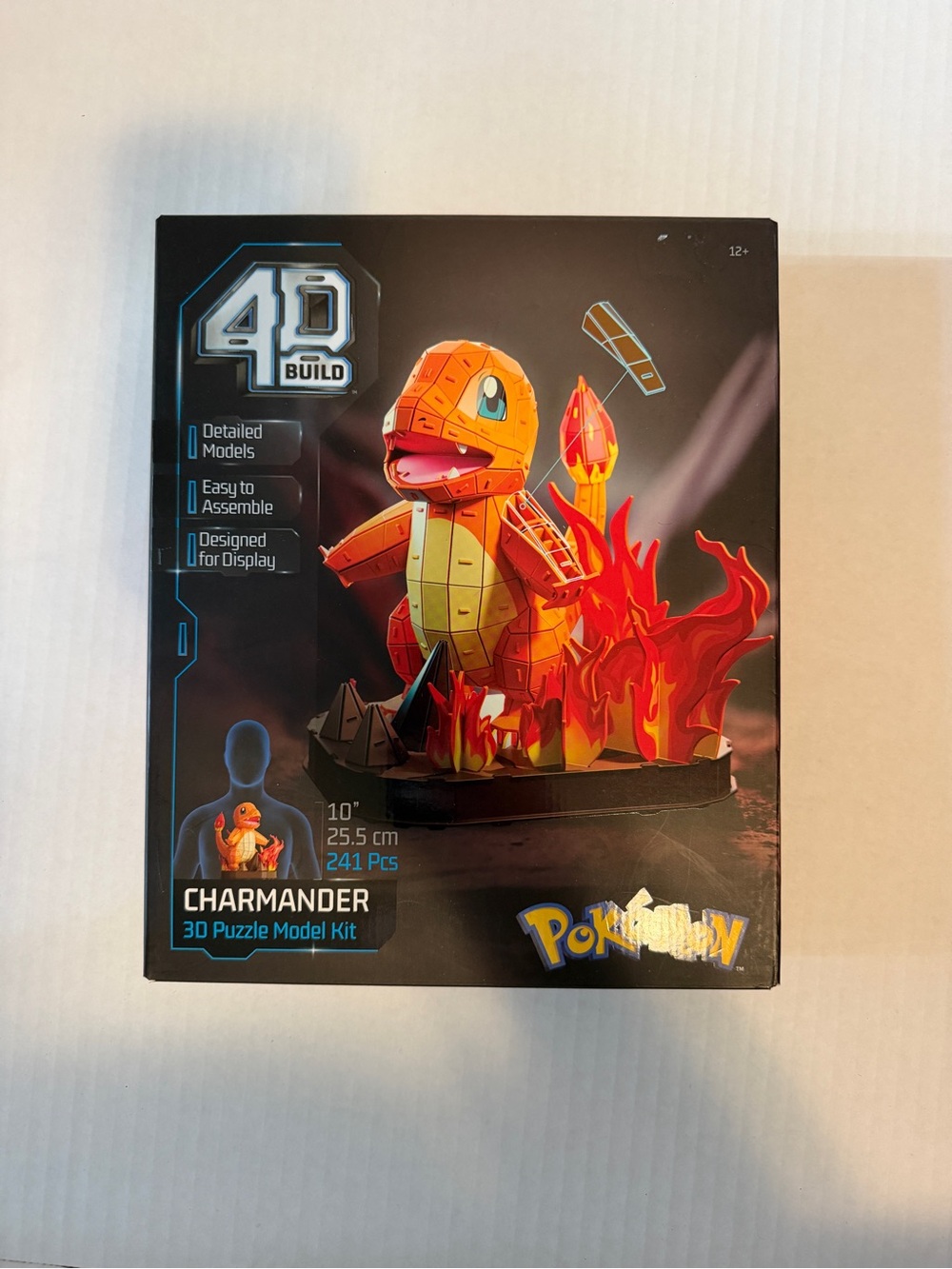 NIB Pokémon Charmander 3D Puzzle Model Kit - Orange Buildable Figure